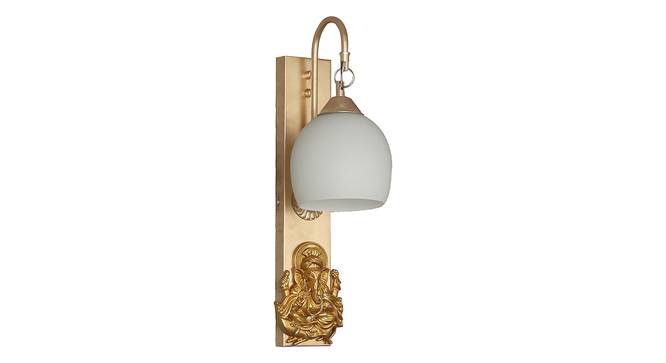 Herman Gold Iron Wall Lights (Gold) by Urban Ladder - Front View Design 1 - 799185