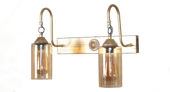Lauri Gold Iron Wall Lights (Gold) by Urban Ladder - Design 1 Side View - 799186