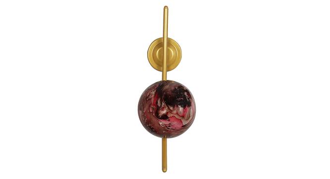 Sadira Gold Iron Wall Lights (Gold) by Urban Ladder - Design 1 Side View - 799189