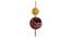 Sadira Gold Iron Wall Lights (Gold) by Urban Ladder - Design 1 Side View - 799189