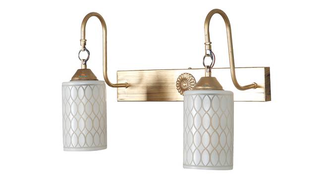 Hyacinth Gold Iron Wall Lights (Gold) by Urban Ladder - Design 1 Side View - 799190