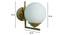 Hollyann Gold Iron Wall Lights (Gold) by Urban Ladder - Design 1 Dimension - 799191