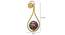 Flower Gold Iron Wall Lights (Gold) by Urban Ladder - Design 1 Dimension - 799196