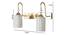 Hyacinth Gold Iron Wall Lights (Gold) by Urban Ladder - Design 1 Dimension - 799224