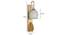 Herman Gold Iron Wall Lights (Gold) by Urban Ladder - Design 1 Dimension - 799231
