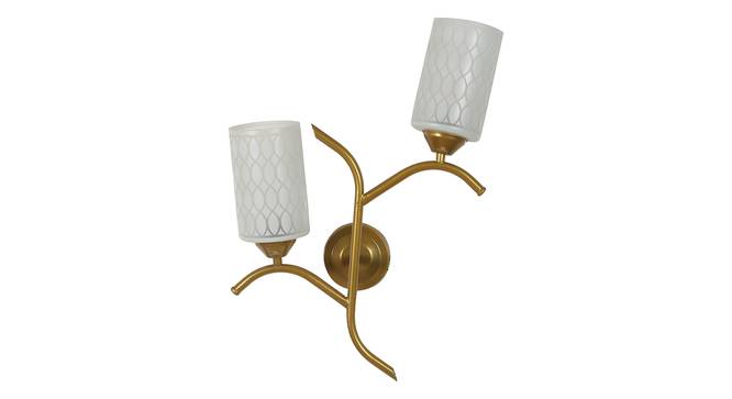 Italo Gold Iron Wall Lights (Gold) by Urban Ladder - Front View Design 1 - 799233