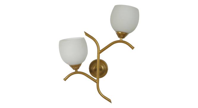 Jean Gold Iron Wall Lights (Gold) by Urban Ladder - Front View Design 1 - 799236