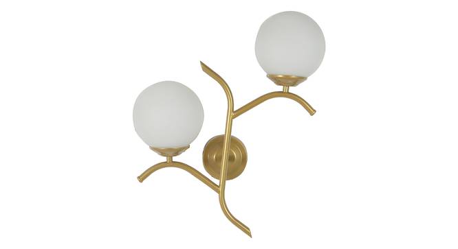 John Gold Iron Wall Lights (Gold) by Urban Ladder - Front View Design 1 - 799237