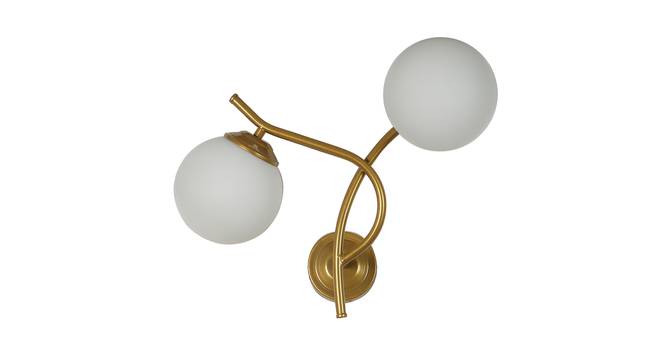 Julian Gold Iron Wall Lights (Gold) by Urban Ladder - Front View Design 1 - 799239