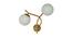 Julian Gold Iron Wall Lights (Gold) by Urban Ladder - Front View Design 1 - 799239