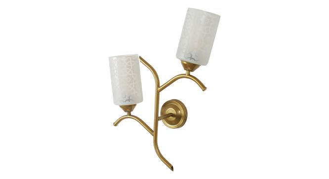 James Gold Iron Wall Lights (Gold) by Urban Ladder - Design 1 Side View - 799246