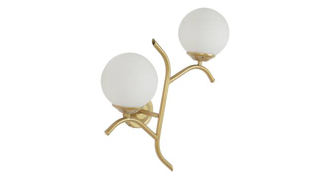 John Gold Iron Wall Lights (Gold) by Urban Ladder - Design 1 Side View - 799248