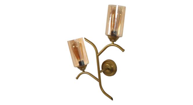 Jorge Gold Iron Wall Lights (Gold) by Urban Ladder - Design 1 Side View - 799249