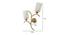 James Gold Iron Wall Lights (Gold) by Urban Ladder - Design 1 Dimension - 799257