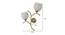 Jean Gold Iron Wall Lights (Gold) by Urban Ladder - Design 1 Dimension - 799258