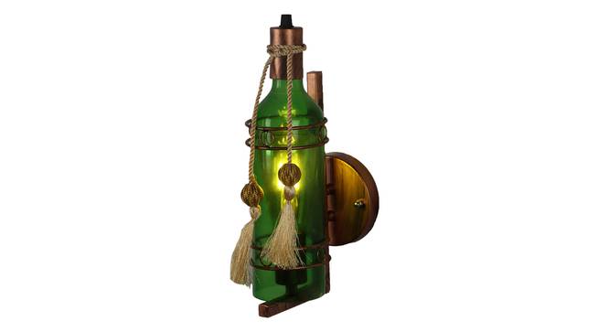 Yollanda Green Iron Wall Lights (Green) by Urban Ladder - Front View Design 1 - 799279
