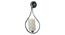 Loreene Grey Iron Wall Lights (Grey) by Urban Ladder - Front View Design 1 - 799281