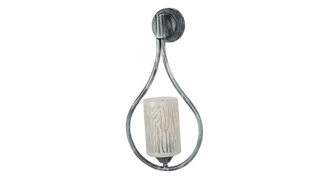 Laurynn Grey Iron Wall Lights (Grey) by Urban Ladder - Front View Design 1 - 799282