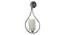 Laurynn Grey Iron Wall Lights (Grey) by Urban Ladder - Front View Design 1 - 799282
