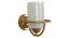 Kurt Gold Iron Wall Lights (Gold) by Urban Ladder - Front View Design 1 - 799285