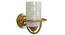 Logan Gold Iron Wall Lights (Gold) by Urban Ladder - Front View Design 1 - 799286
