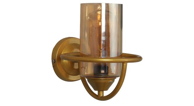 Miguel Gold Iron Wall Lights (Gold) by Urban Ladder - Front View Design 1 - 799289