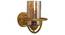 Miguel Gold Iron Wall Lights (Gold) by Urban Ladder - Front View Design 1 - 799289