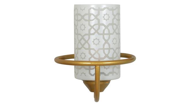 Logan Gold Iron Wall Lights (Gold) by Urban Ladder - Design 1 Side View - 799299