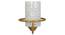 Logan Gold Iron Wall Lights (Gold) by Urban Ladder - Design 1 Side View - 799299