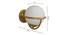 Michael Gold Iron Wall Lights (Gold) by Urban Ladder - Design 1 Dimension - 799315