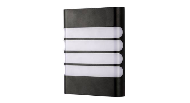 Houston Black Aluminium Wall Light (Black) by Urban Ladder - Front View Design 1 - 799334