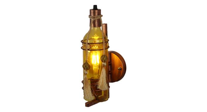Lorrae Yellow Iron Wall Lights (Yellow) by Urban Ladder - Front View Design 1 - 799339