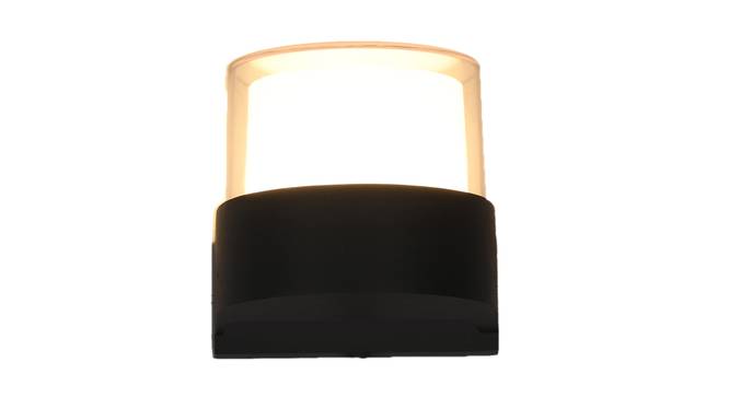 Trenton Black Aluminium Wall Light (Black) by Urban Ladder - Design 1 Side View - 799346
