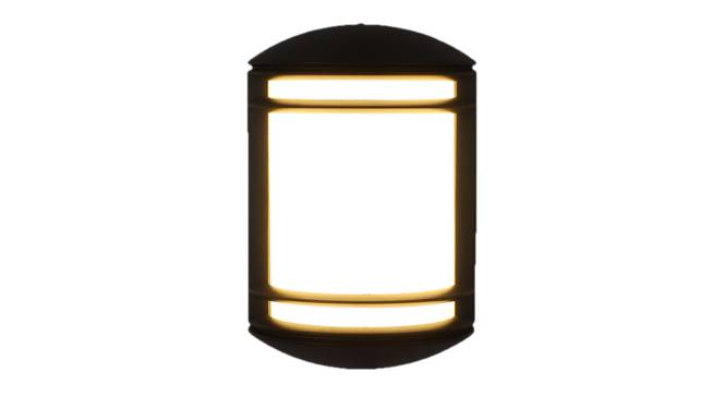 Mitchell Black Aluminium Wall Light (Black) by Urban Ladder - Design 1 Side View - 799349