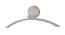 Dayton White Iron Wall Light (White) by Urban Ladder - Design 1 Side View - 799351