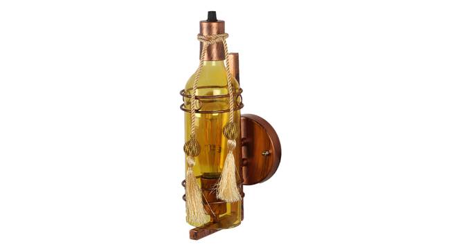 Lorrae Yellow Iron Wall Lights (Yellow) by Urban Ladder - Design 1 Side View - 799353