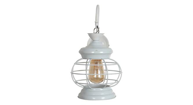 Gabriel White Iron Wall Lights (White) by Urban Ladder - Design 1 Side View - 799359
