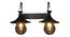 Lilac Black Aluminium Wall Lights (Black) by Urban Ladder - Design 1 Side View - 799386