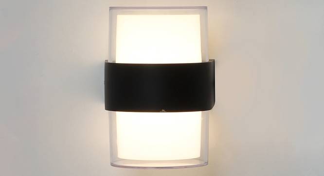 Zora Black Aluminium Wall Lights (Black) by Urban Ladder - Design 1 Side View - 799387