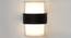 Zora Black Aluminium Wall Lights (Black) by Urban Ladder - Design 1 Side View - 799387