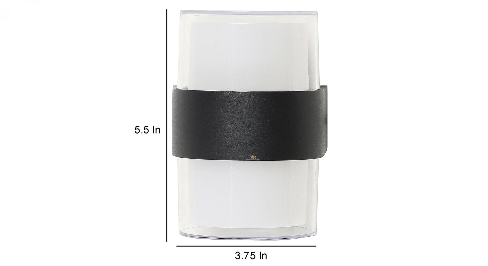 Zora Black Aluminium Wall Lights Urban Ladder