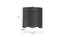 Elanah Black Aluminium Wall Lights (Black) by Urban Ladder - Design 1 Dimension - 799399