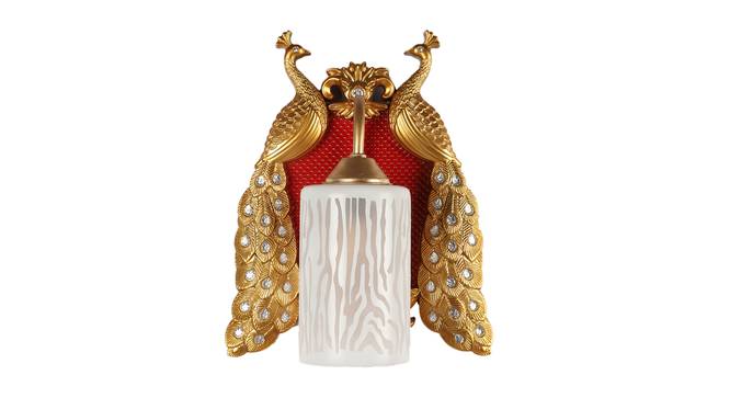 Gilbert Gold PVC Wall Light (Gold) by Urban Ladder - Front View Design 1 - 799411