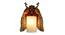 Gilbert Gold PVC Wall Light (Gold) by Urban Ladder - Design 1 Side View - 799419
