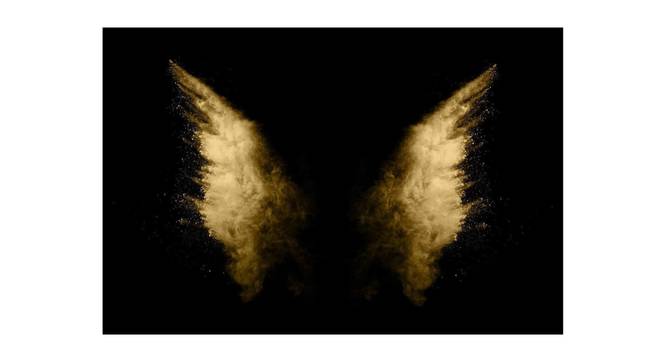 Golden Angel Wings Painting - 24 x 16 inch (multi-color) by Urban Ladder - Front View Design 1 - 799480