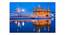 Golden Temple Painting - Day View - 24 x 16 inch (multi-color) by Urban Ladder - Front View Design 1 - 799481