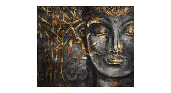 Gray and Gold Buddha Painting - 24 x 20 inch (multi-color) by Urban Ladder - Front View Design 1 - 799483