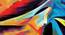 Abstract Couple Painting - 24 x 18 inch (multi-color) by Urban Ladder - Design 1 Side View - 799486