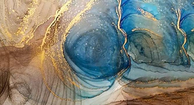 Alcohol Ink Texture Painting - 24 x 18 inch (multi-color) by Urban Ladder - Design 1 Side View - 799488