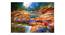 Colorful River & Stones Painting - 24 x 17 inch (multi-color) by Urban Ladder - Design 1 Side View - 799494